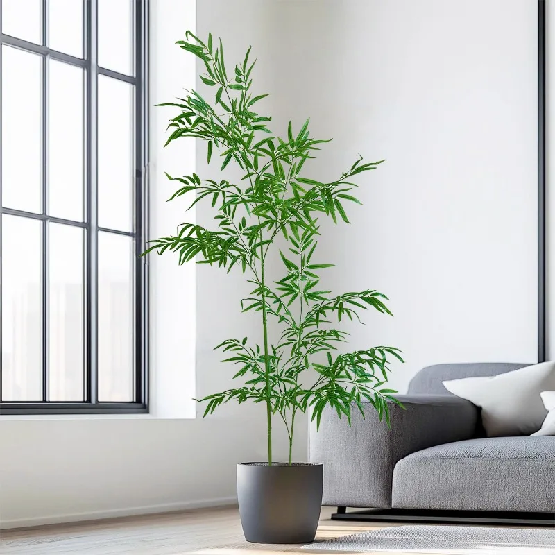 Artificial Bamboo Large Green  - Ficus Lyrata Tree ulasan dan harga
